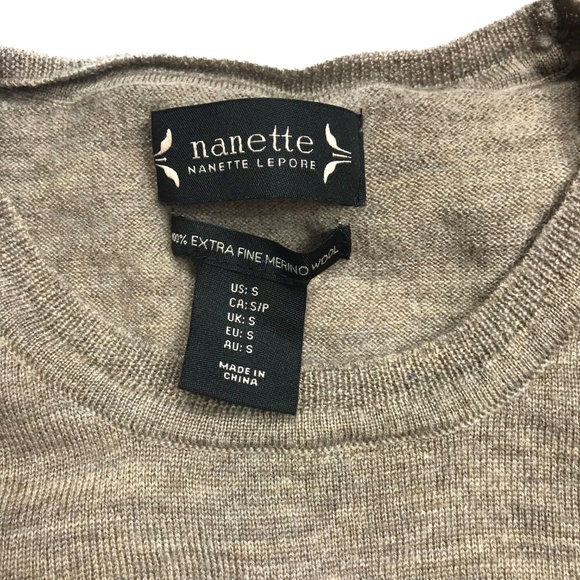 Nanette Lepore ~ Merino Sweater - Picture 3 of 4